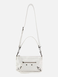 Le City Moto Mini Bag,BALENCIAGA,OPTIC WHITE,Image 4