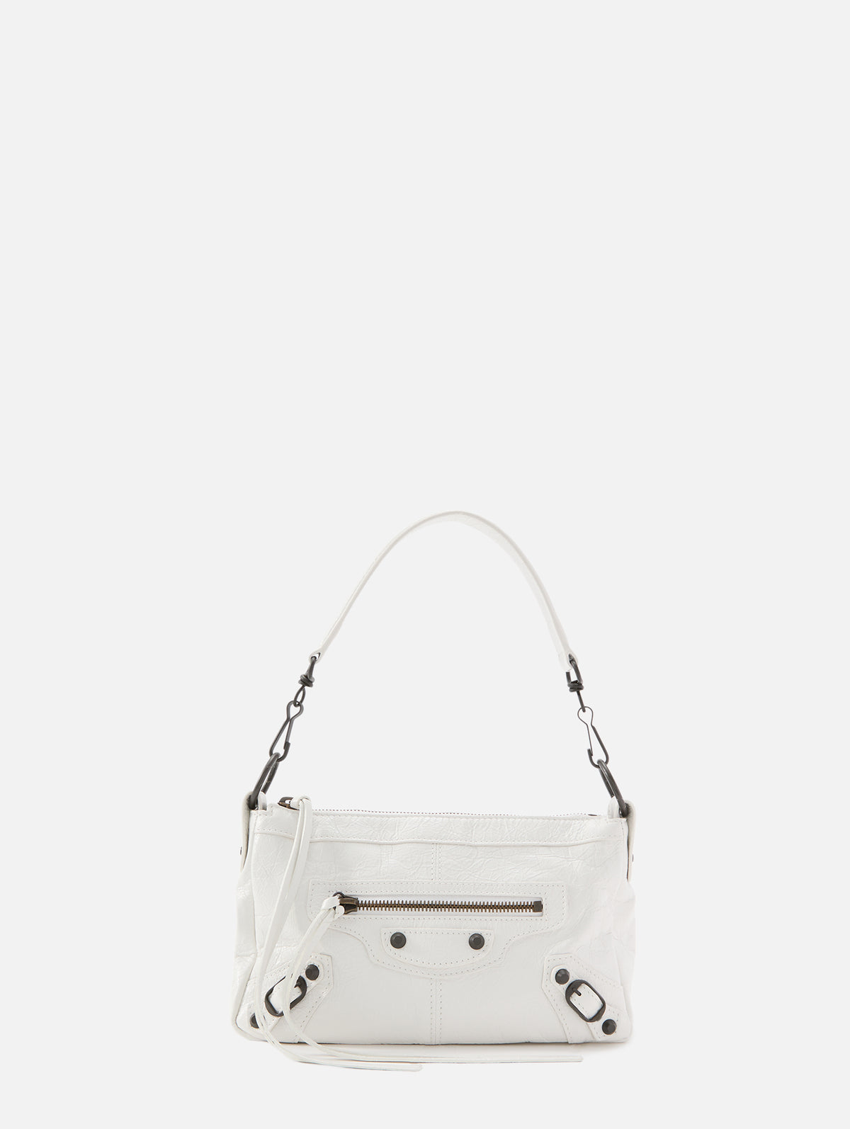 Le City Moto Mini Bag,BALENCIAGA,OPTIC WHITE,Image 1