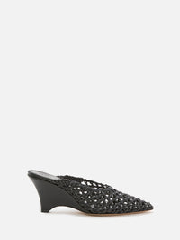 Victoria Mule,LE MONDE BERYL,BLACK,Image 1