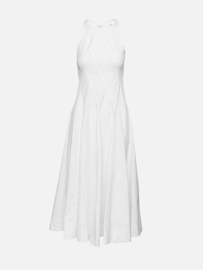 Gemma Dress,A.L.C.,WHITE,Image 1