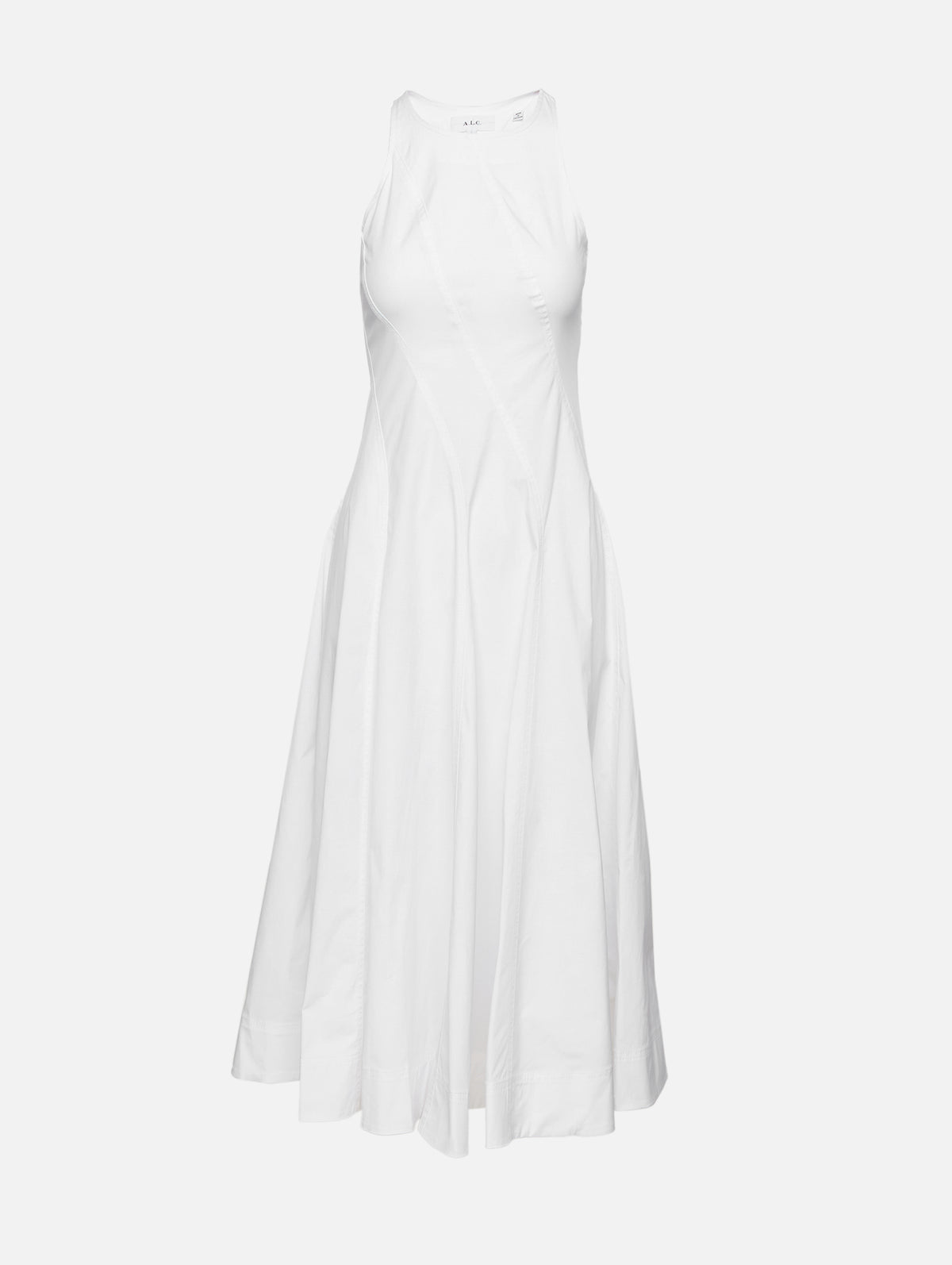 Gemma Dress,A.L.C.,WHITE,Image 2