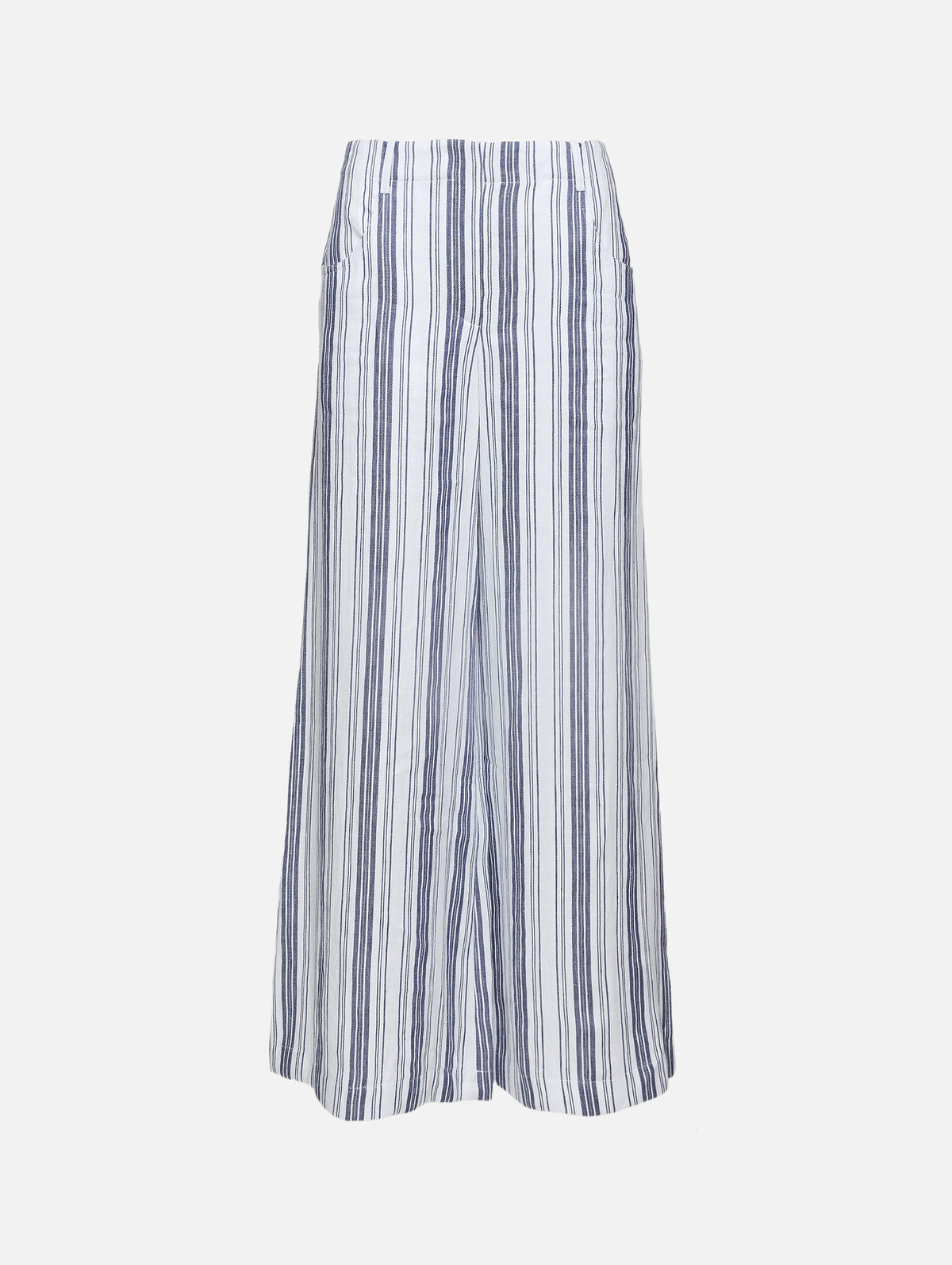 Demie Pant,TWP,IVORY/NAVY,Image 1
