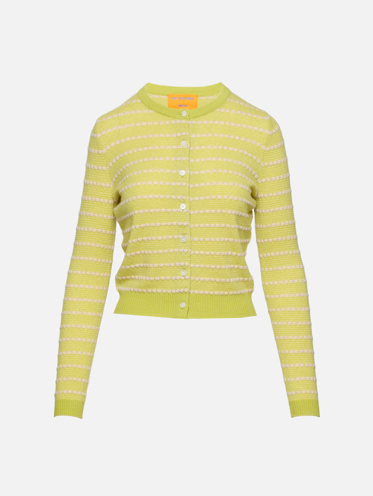 Pebble Stripe Jane Cardigan,GUEST IN RESIDENCE,EVOO COMBO,Image 1