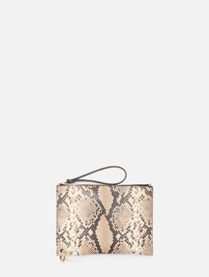 Chloe Spin Wristlet Bag,CHLOÉ,DUSTY BEIGE,Image 1