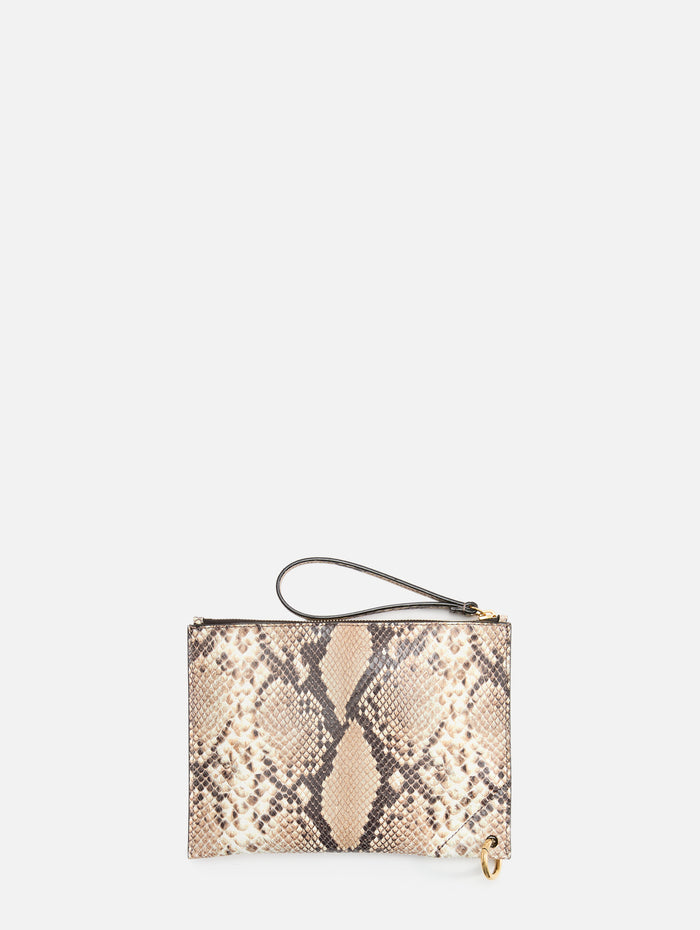 Chloe Spin Wristlet Bag,CHLOÉ,DUSTY BEIGE,Image 1