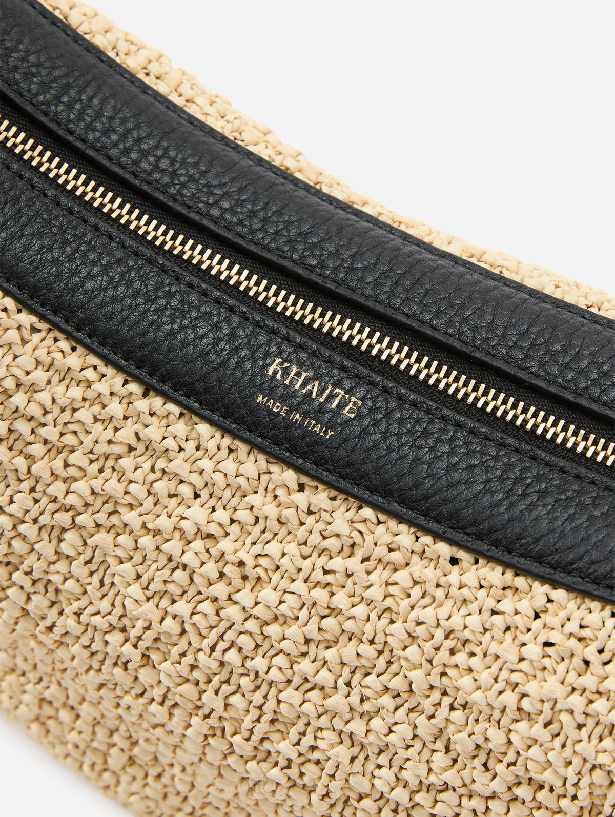 Augustina Crossbody Bag,KHAITE,BLACK NATURAL,Image 3