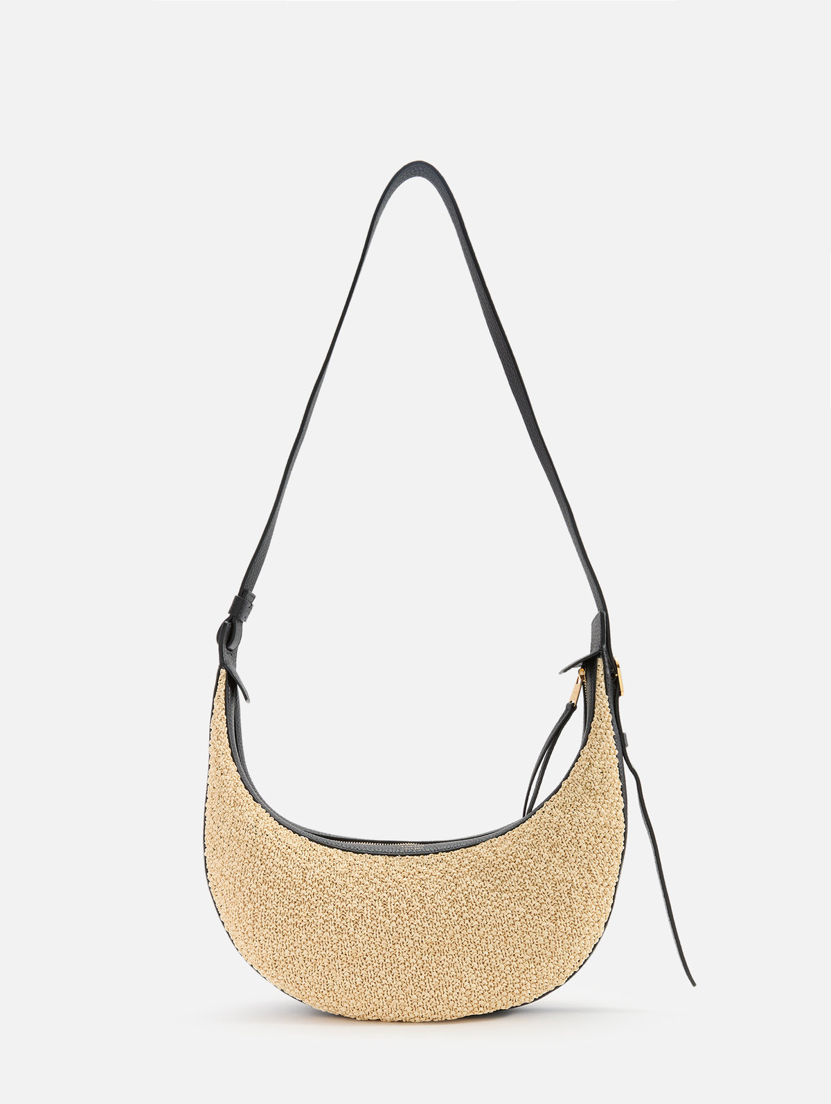 Augustina Crossbody Bag,KHAITE,BLACK NATURAL,Image 2