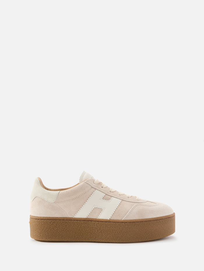 Cool Platform Sneaker,HOGAN,BEIGE,Image 1
