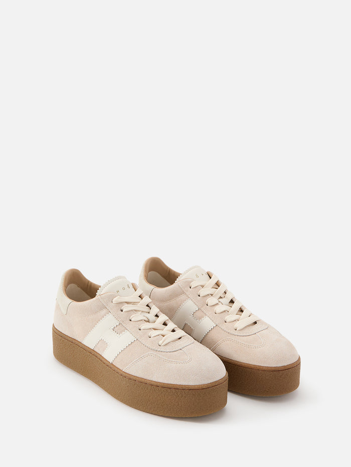 Cool Platform Sneaker,HOGAN,BEIGE,Image 1