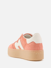 Cool Platform Sneaker,HOGAN,ORANGE,Image 4