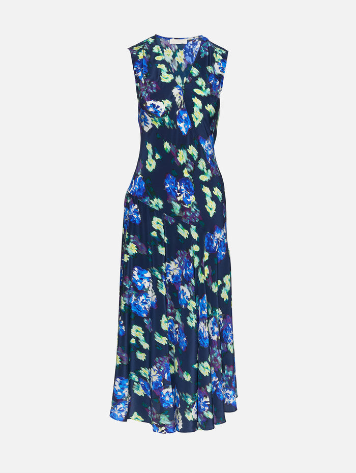 Elowen Silk Dress,ULLA JOHNSON,EVENING BLOOM,Image 1