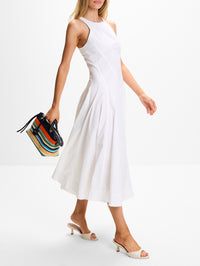 Gemma Dress,A.L.C.,WHITE,Image 3