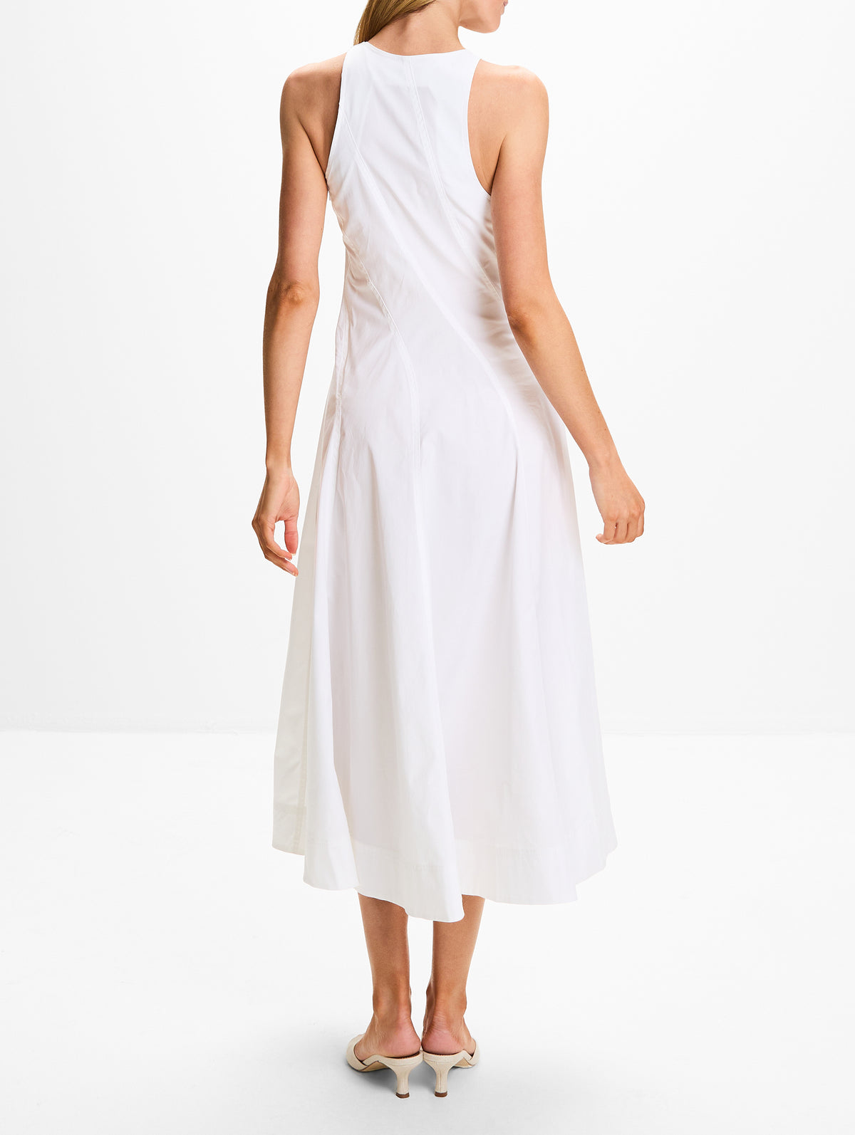 Gemma Dress,A.L.C.,WHITE,Image 4