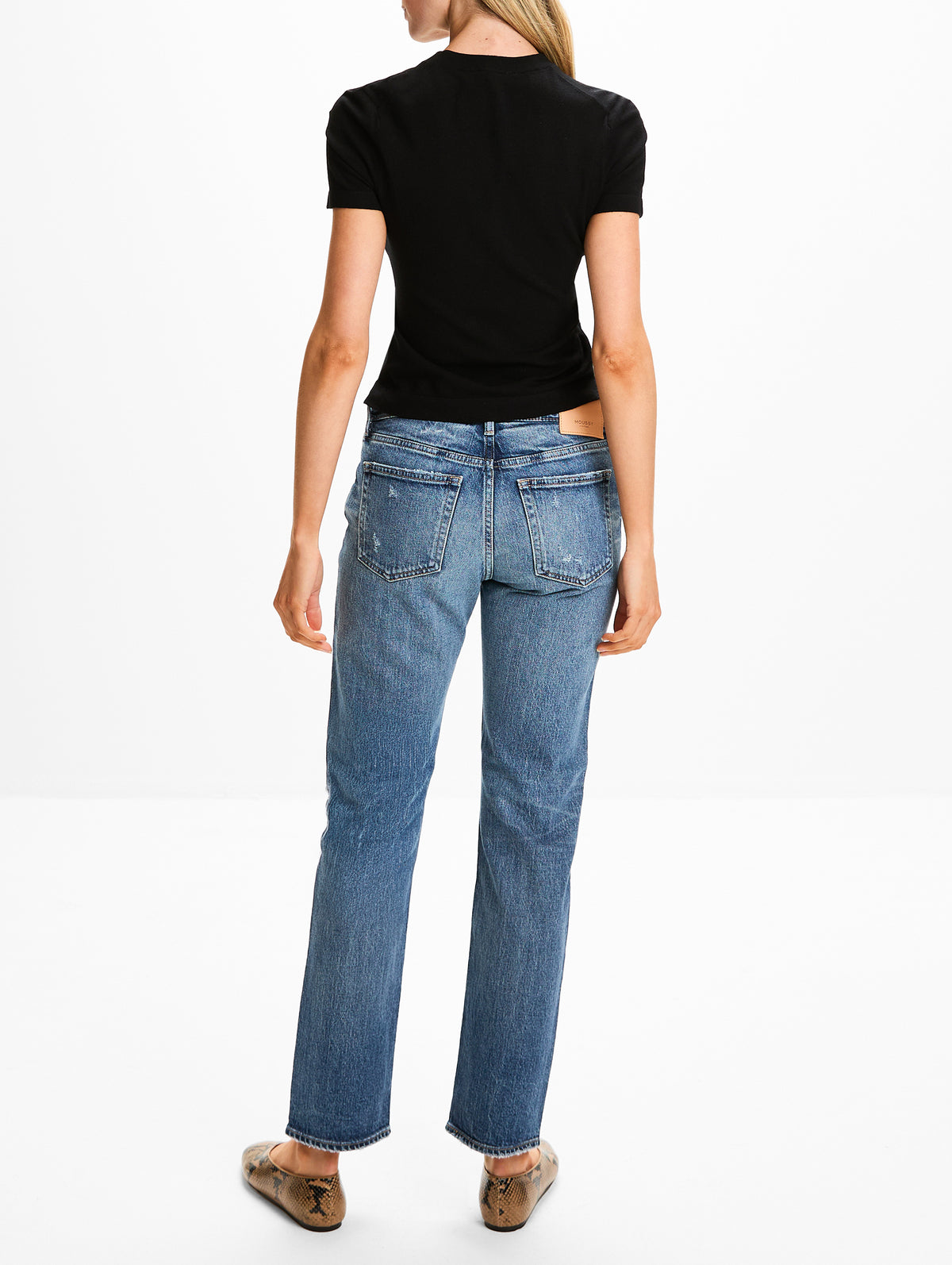 Mallard Vintage Jean,MOUSSY,BLUE,Image 3