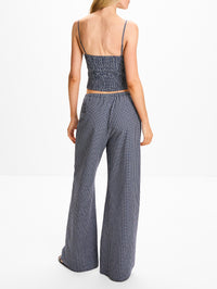 Pull On Pant,LA LIGNE,MIDNIGHT/WHITE,Image 4