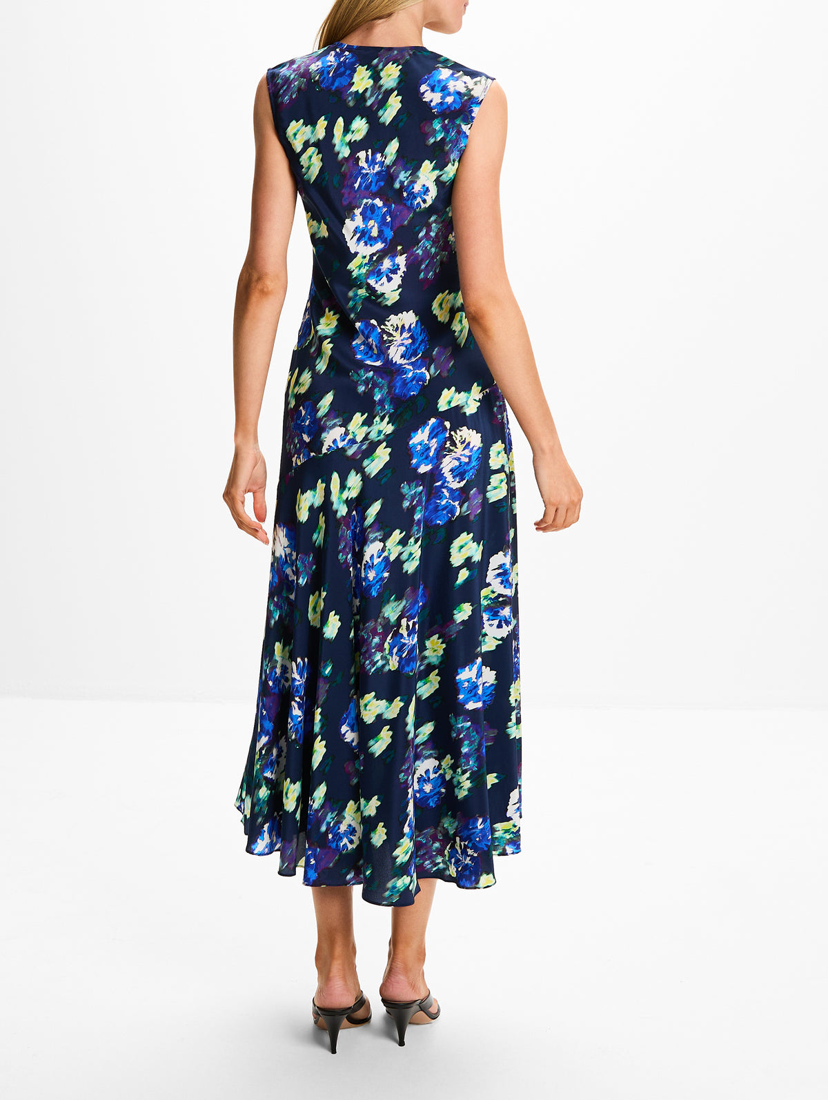 Elowen Silk Dress,ULLA JOHNSON,EVENING BLOOM,Image 4