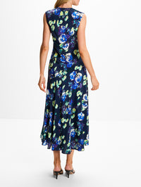 Elowen Silk Dress,ULLA JOHNSON,EVENING BLOOM,Image 4