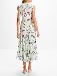 Elowen Silk Dress,ULLA JOHNSON,OASIS,Image 4