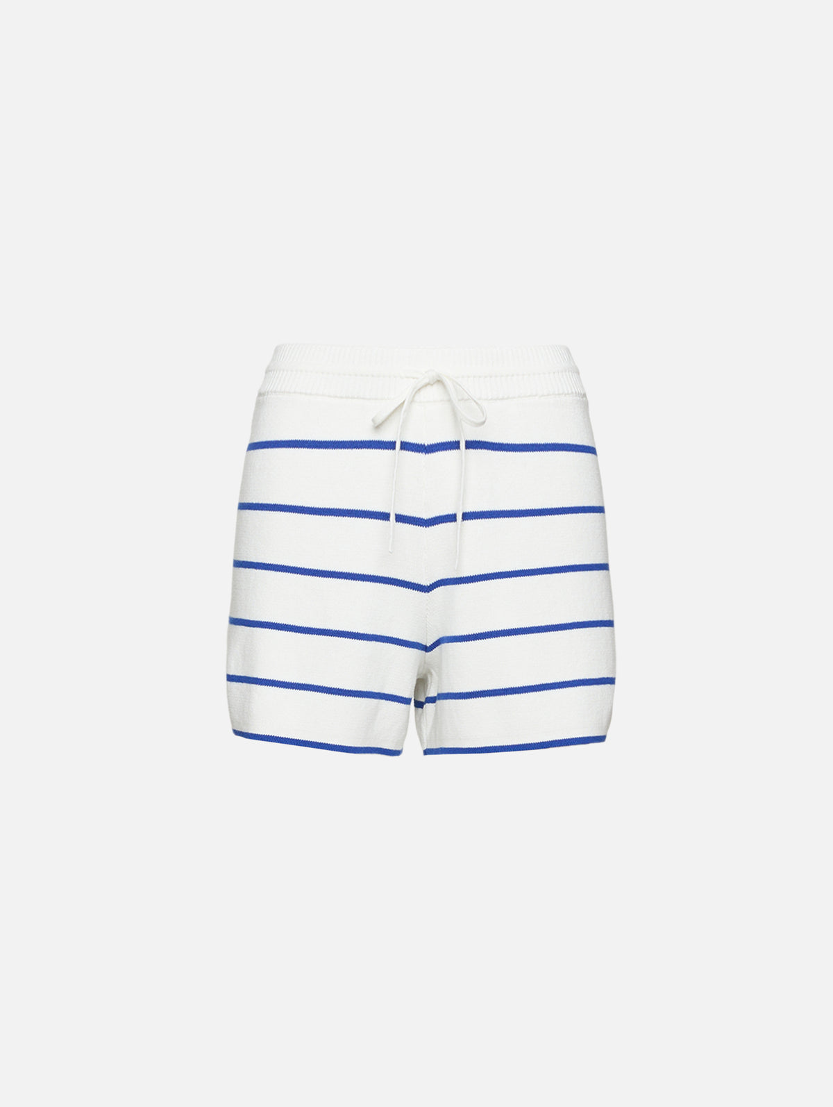 Leo Short,LA LIGNE,CREAM/COBALT,Image 1