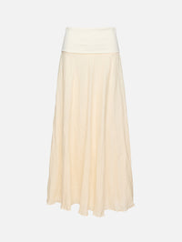 Light And Sound Ankle Skirt,JOHANNA ORTIZ,ECRU,Image 1