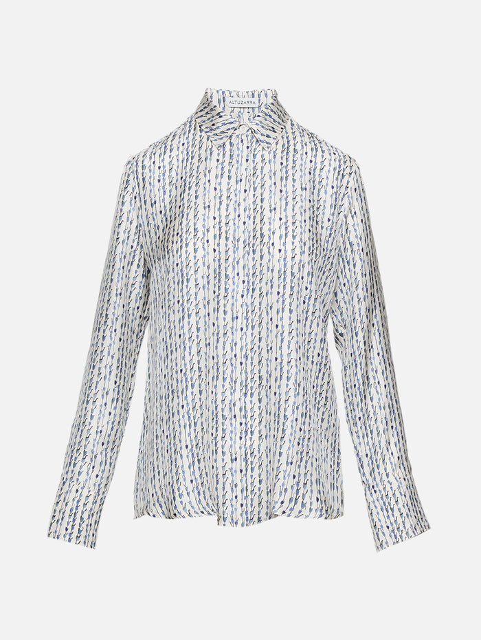 Chika Top,ALTUZARRA,VAPOR BLUE,Image 1