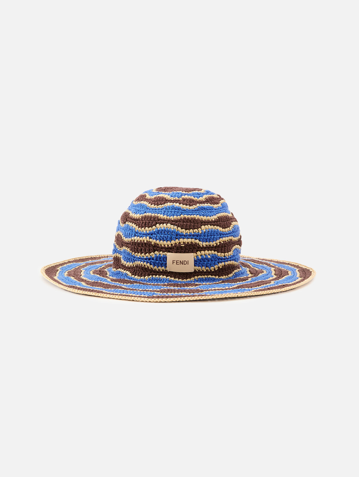 Cappello Tesa Hat,FENDI,AZZURRO,Image 1