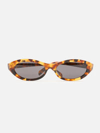 Triomphe Mini Sunglasses,CELINE EYEWEAR,BLONDE HAVANA,Image 1