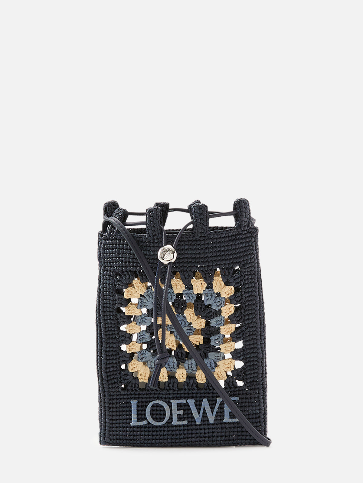 Pocket Patch Crossbody Bag,LOEWE,NAVY SKY,Image 1