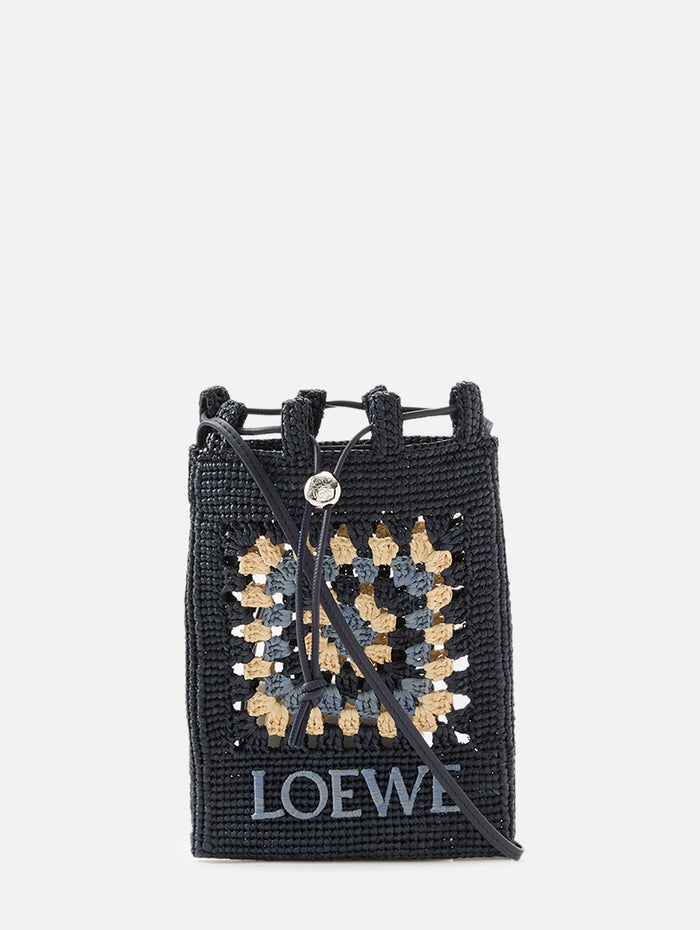 Pocket Patch Crossbody Bag,LOEWE,NAVY SKY,Image 1