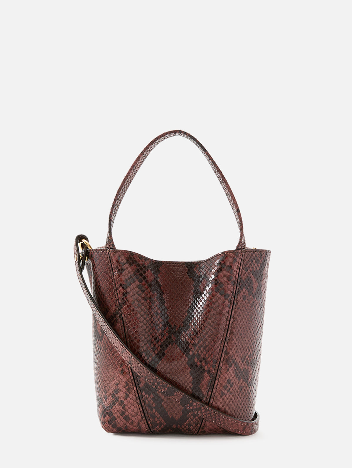 Chloé Spin Tote Bag,CHLOÉ,ROSEWOOD,Image 2