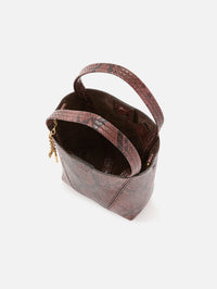 Chloé Spin Tote Bag,CHLOÉ,ROSEWOOD,Image 4
