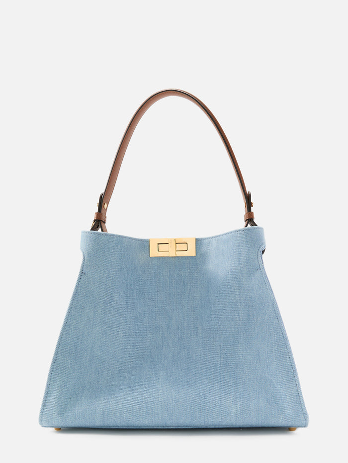 Fendi Way Bag,FENDI,DENIM,Image 1