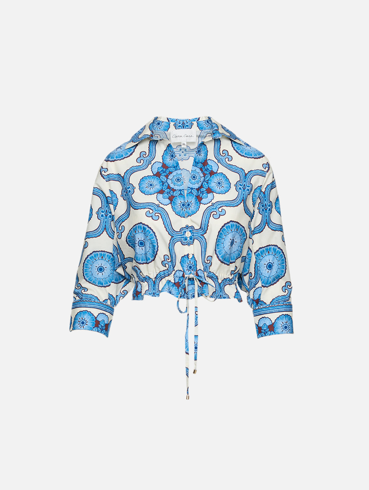 Oscar Top,CARA CARA,MOD FLORAL BLUE,Image 1