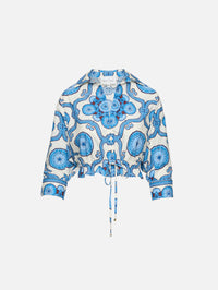 Oscar Top,CARA CARA,MOD FLORAL BLUE,Image 2