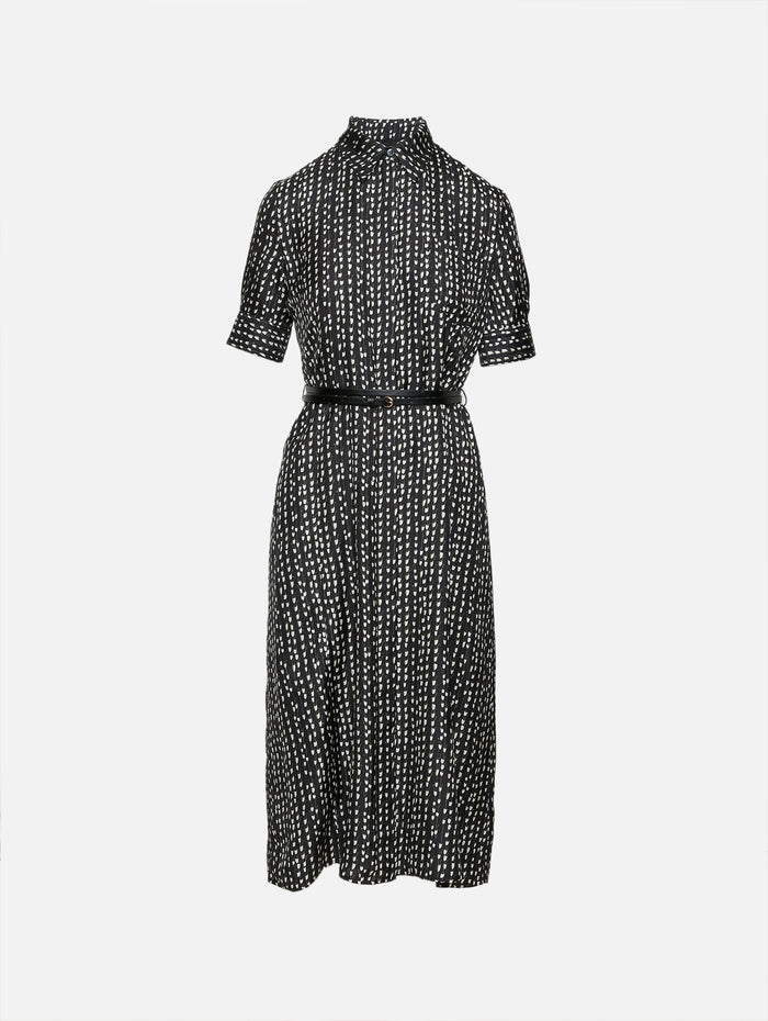 Kieran Dress,ALTUZARRA,BLACK BLUE,Image 1