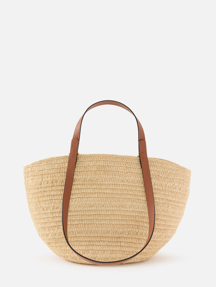 Eclipse Basket Bag,LOEWE,NATURAL/TAN,Image 1