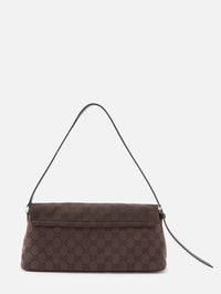 Essence Plaque Shoulder Bag,GUCCI,CHOCO BROWN,Image 3