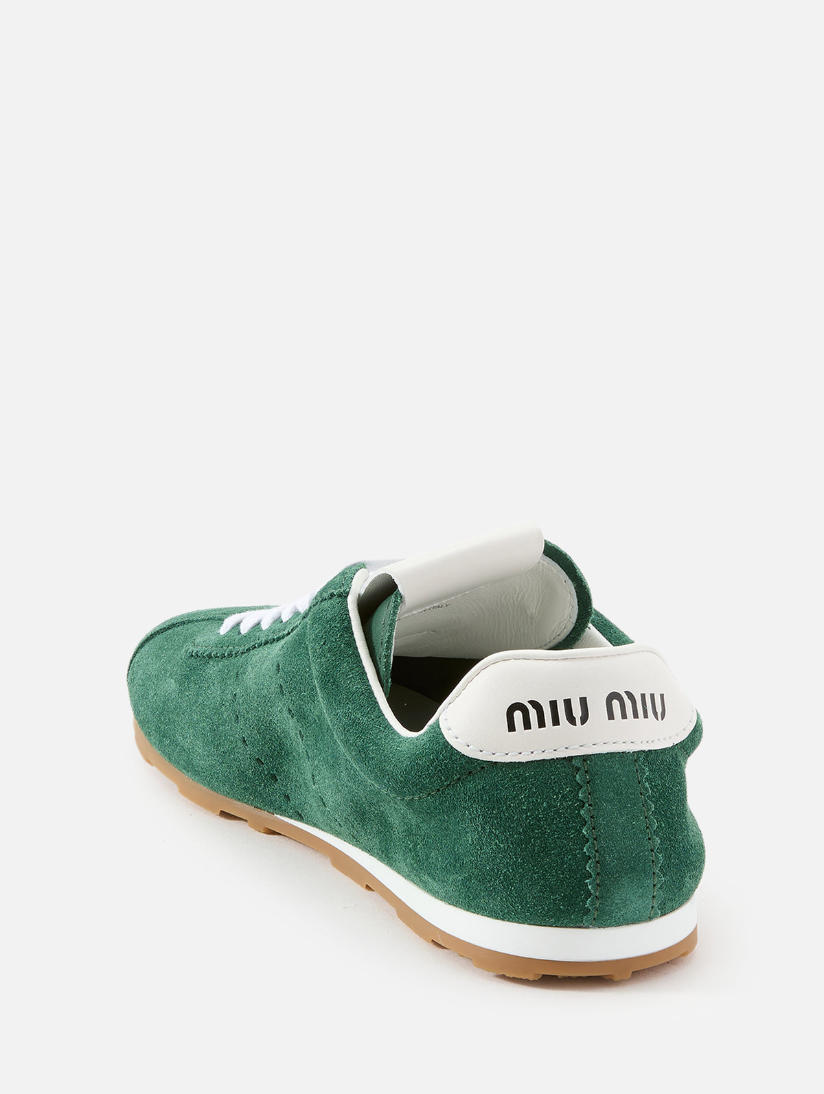Plume Sneaker,MIU MIU,OLEANDRO,Image 3