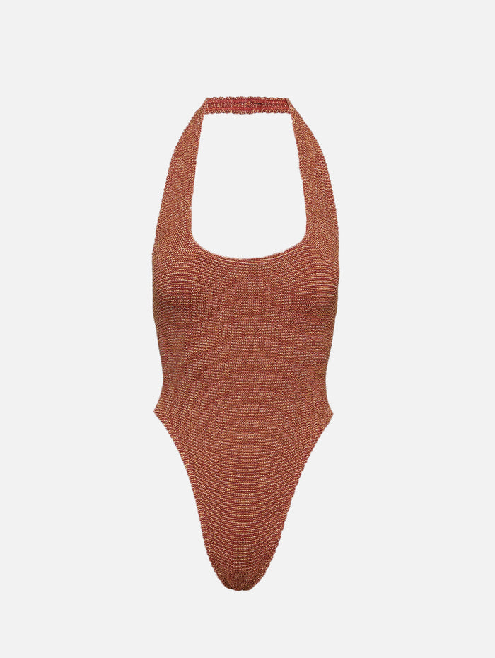 Ava One Piece Swimsuit,BOND-EYE,GINGER LUREX,Image 1