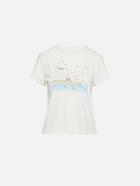 Classic Tee,RE/DONE,VINTAGE WHITE,Image 2