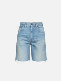 Denim Short,CHLOÉ,SOFTY BLUE,Image 1