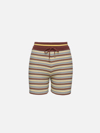 Rib Multicolor Short,FENDI,MULTICOLOR,Image 1