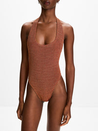 Ava One Piece Swimsuit,BOND-EYE,GINGER LUREX,Image 2