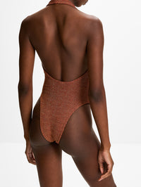 Ava One Piece Swimsuit,BOND-EYE,GINGER LUREX,Image 3