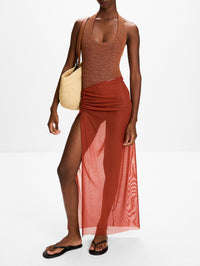 Ava One Piece Swimsuit,BOND-EYE,GINGER LUREX,Image 4