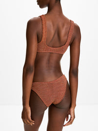 Maven Crop Top,BOND-EYE,GINGER LUREX,Image 3