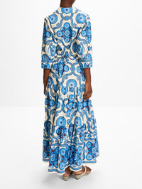 Oscar Top,CARA CARA,MOD FLORAL BLUE,Image 3