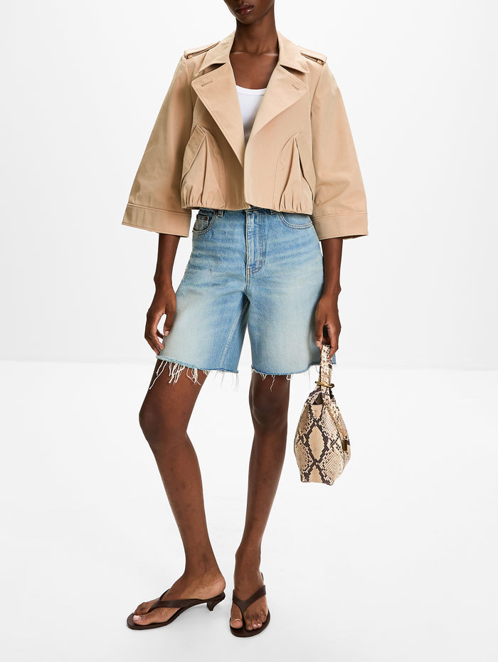 Luxury Layer Jacket,DOROTHEE SCHUMACHER,TRENCH,Image 1