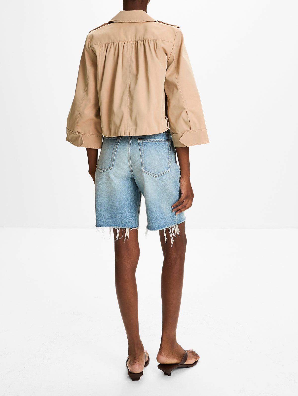 Luxury Layer Jacket,DOROTHEE SCHUMACHER,TRENCH,Image 3
