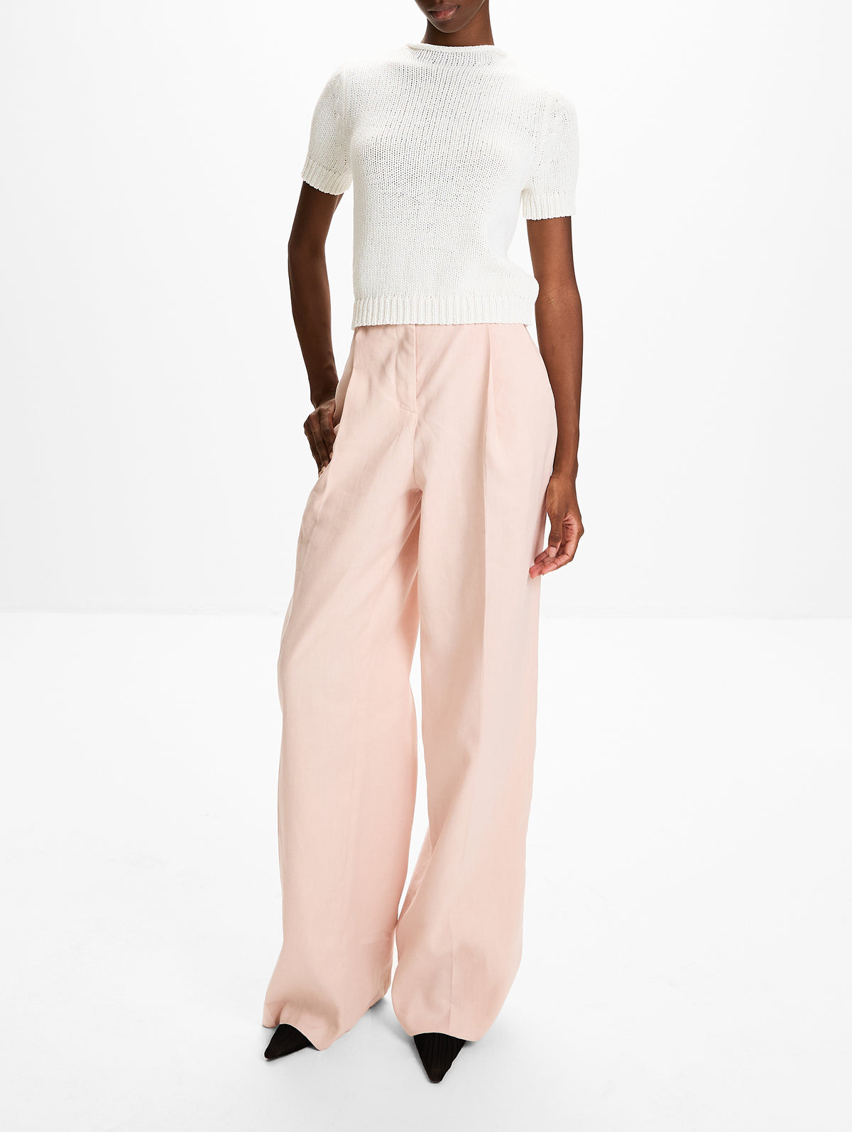 Casual Sophistication Pant,DOROTHEE SCHUMACHER,POWDER,Image 2